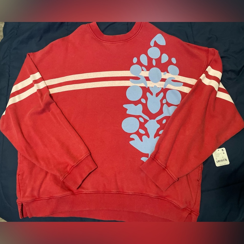 NWT FP Movement All Star Buti Logo Pullover